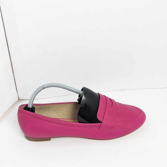 NWOT Talbot's pink leather loafers - Picture 8 of 16